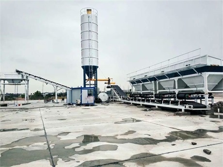 環保型600噸穩定土廠拌設備的生產流程